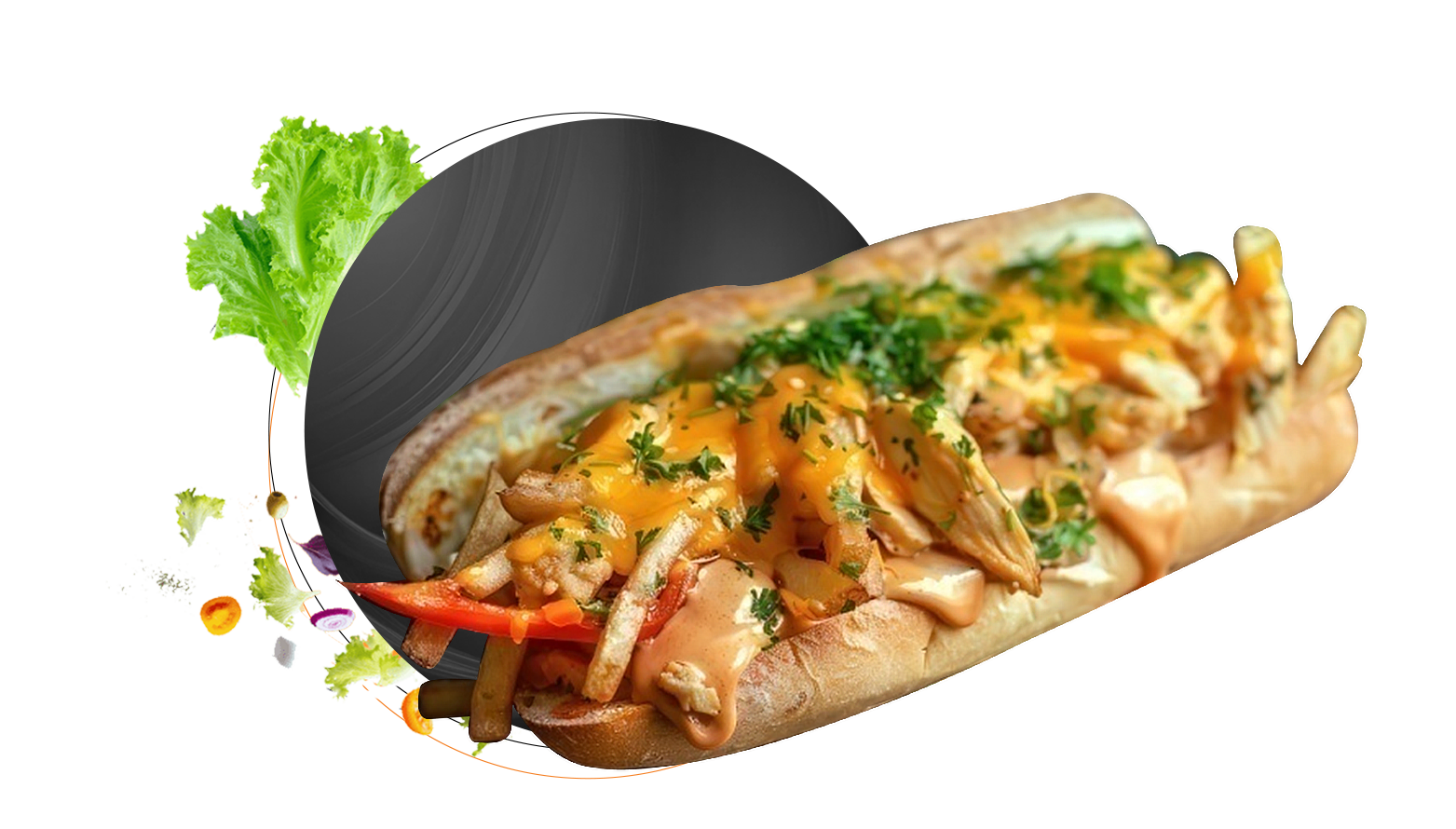 commander Sandwichs &agrave;  Laon